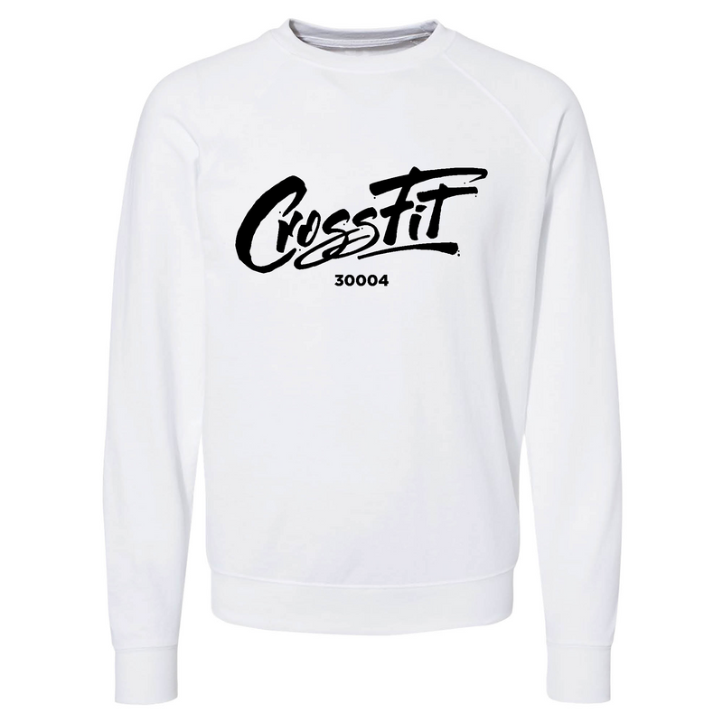 Mens 2X-Large WHITE CrewNeck