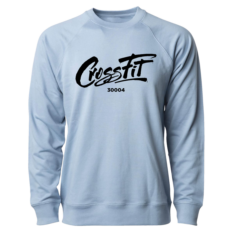 Mens 2X-Large MISTY_BLUE CrewNeck