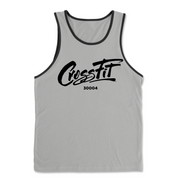 Mens 2X-Large HEATHER_GRAY Tank Top