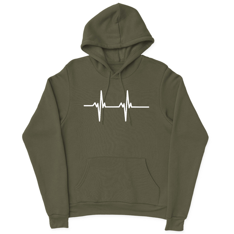 CrossFit 30004 Heart Rate - Mens - Hoodie