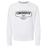 Mens 2X-Large WHITE CrewNeck