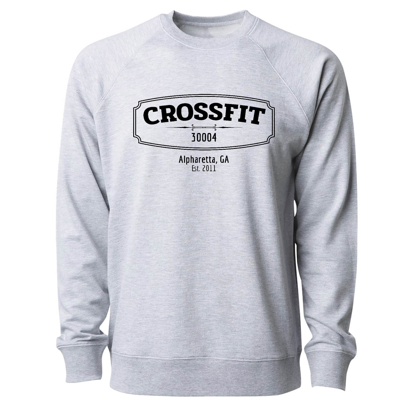 Mens 2X-Large ATHLETIC_HEATHER CrewNeck