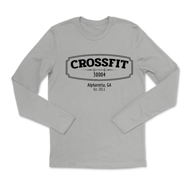 Mens 2X-Large HEATHER_GRAY Long Sleeve
