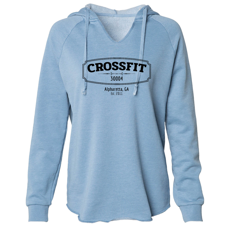 Womens 2X-Large MISTY_BLUE Hoodie