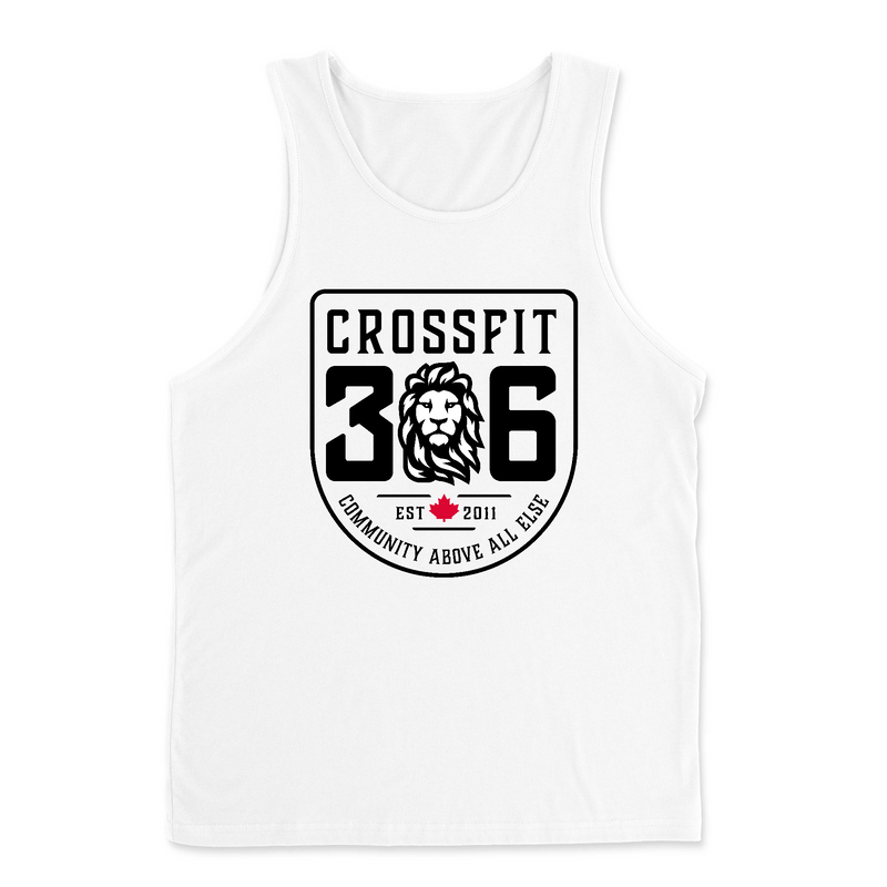 Mens 2X-Large WHITE Tank Top