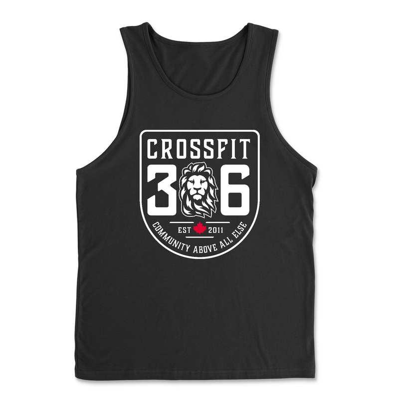 Mens 2X-Large BLACK Tank Top