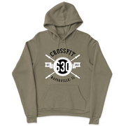Mens 2X-Large OLIVE Hooded T-Shirt