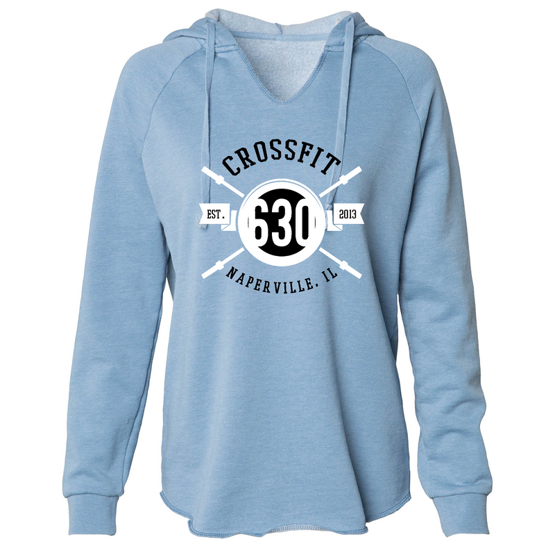 Womens 2X-Large MISTY_BLUE Hoodie