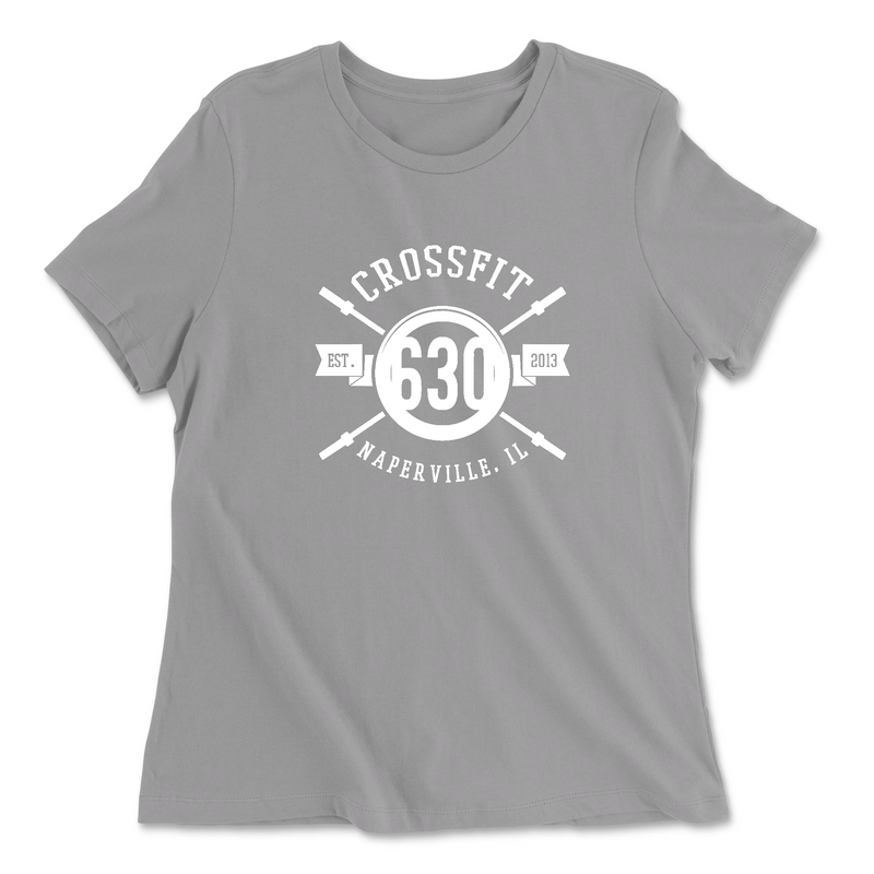 Womens 2X-Large SOLID_ATHETIC_GREY Relaxed Jersey T-Shirt