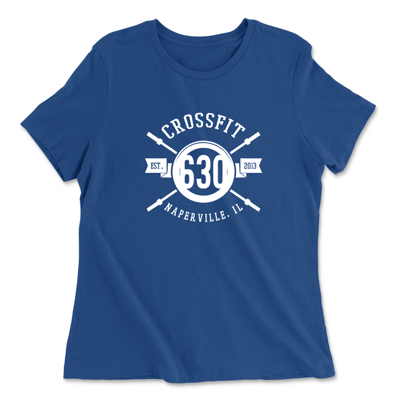 Womens 2X-Large TRUE_ROYAL Relaxed Jersey T-Shirt