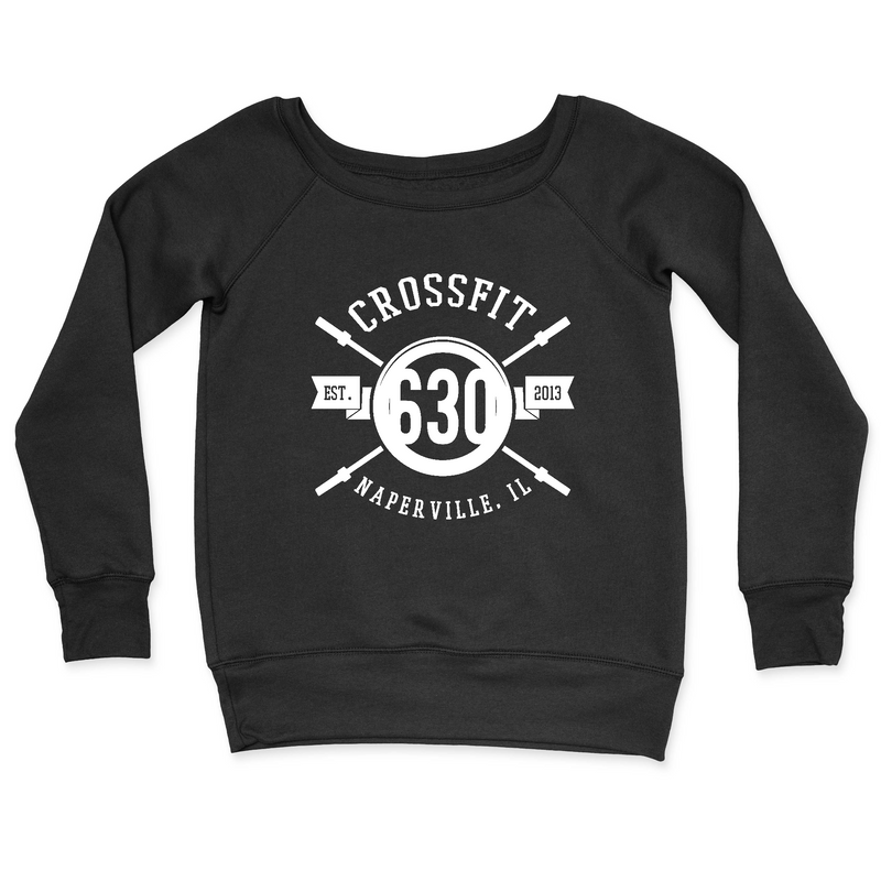 Womens 2X-Large BLACK CrewNeck
