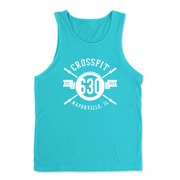 Mens 2X-Large TAHITI_BLUE Tank Top