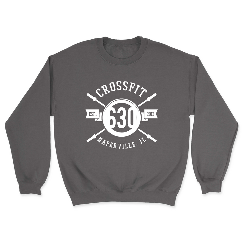 Mens 2X-Large CHARCOAL Midweight Sweatshirt