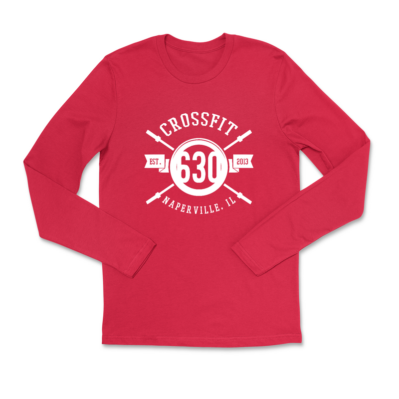 Mens 2X-Large RED Long Sleeve