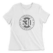 Womens 2X-Large WHITE Relaxed Jersey T-Shirt