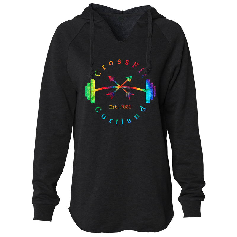 Womens 2X-Large BLACK Hoodie
