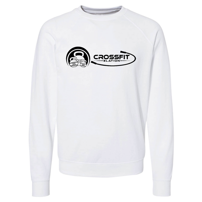 Mens 2X-Large WHITE CrewNeck