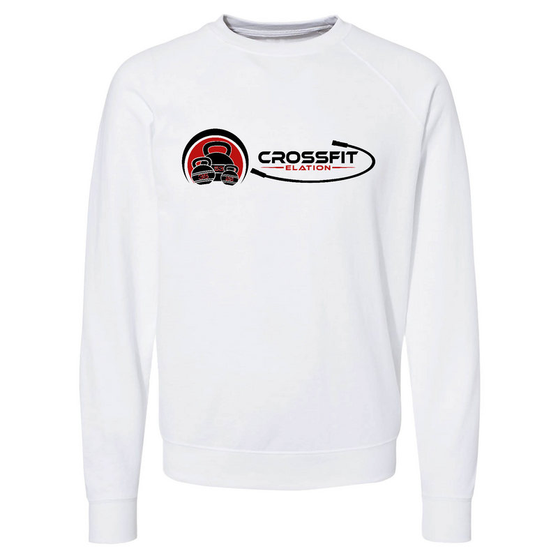 Mens 2X-Large WHITE CrewNeck