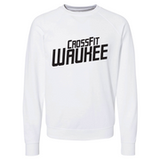 Mens 2X-Large WHITE CrewNeck