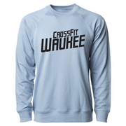 Mens 2X-Large MISTY_BLUE CrewNeck