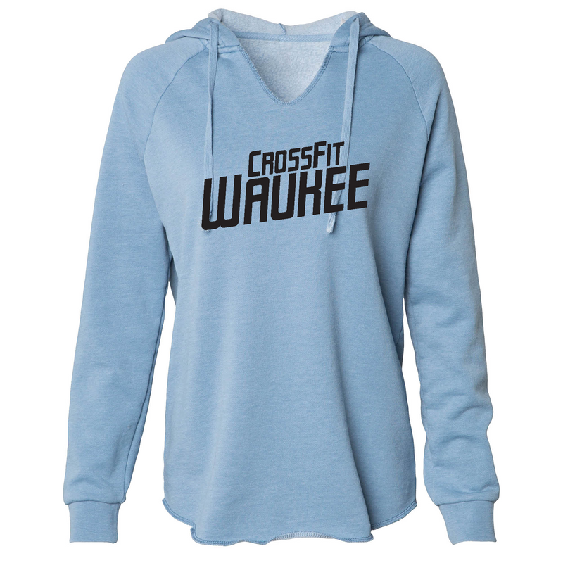 Womens 2X-Large MISTY_BLUE Hoodie