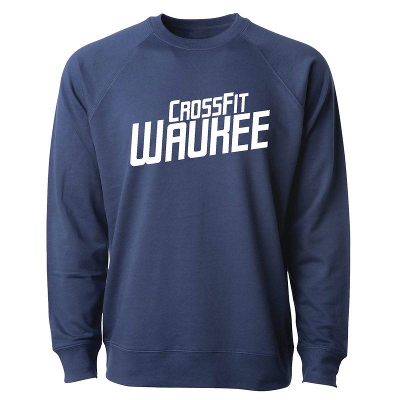 Mens 2X-Large INDIGO CrewNeck