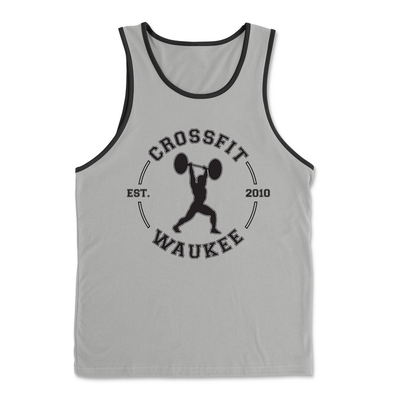 Mens 2X-Large HEATHER_GRAY Tank Top