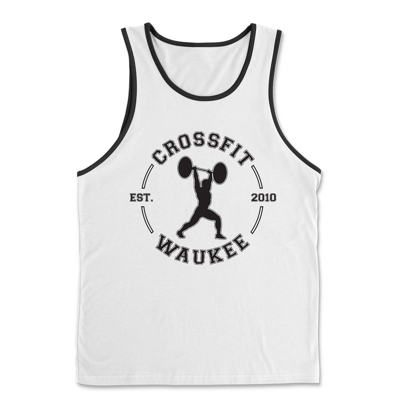 Mens 2X-Large WHITE Tank Top