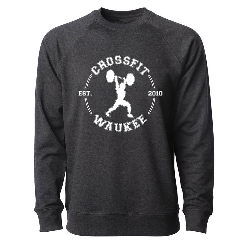Mens 2X-Large CHARCOAL_HEATHER CrewNeck
