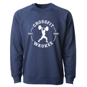 Mens 2X-Large INDIGO CrewNeck