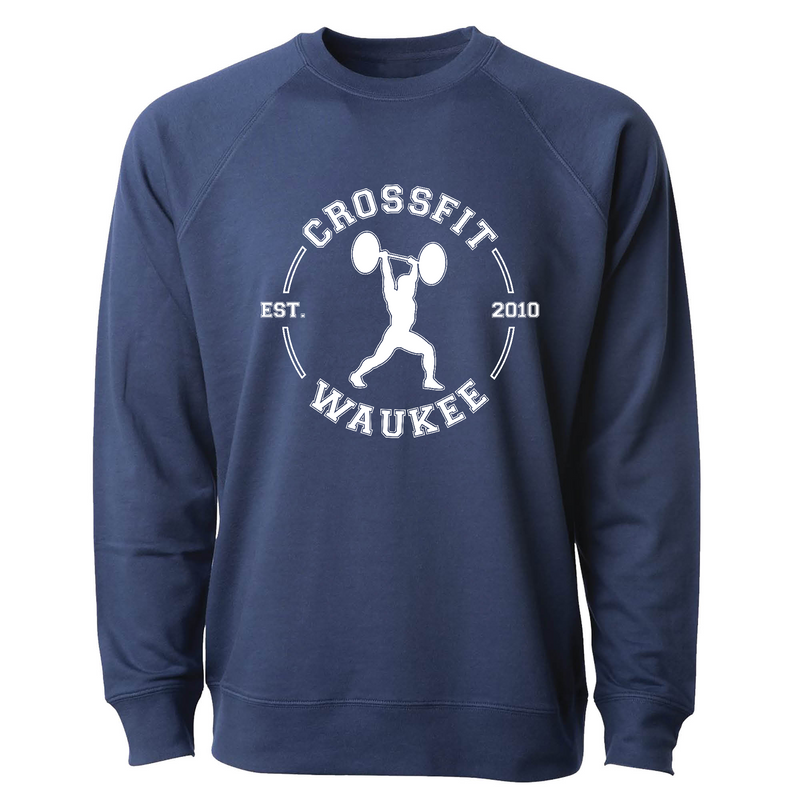 Mens 2X-Large INDIGO CrewNeck