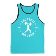 Mens 2X-Large TAHITI_BLUE Tank Top