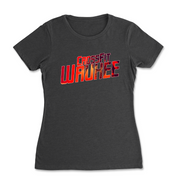 Womens 2X-Large BLACK T-Shirt