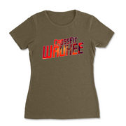 Womens 2X-Large MILITARY_GREEN T-Shirt