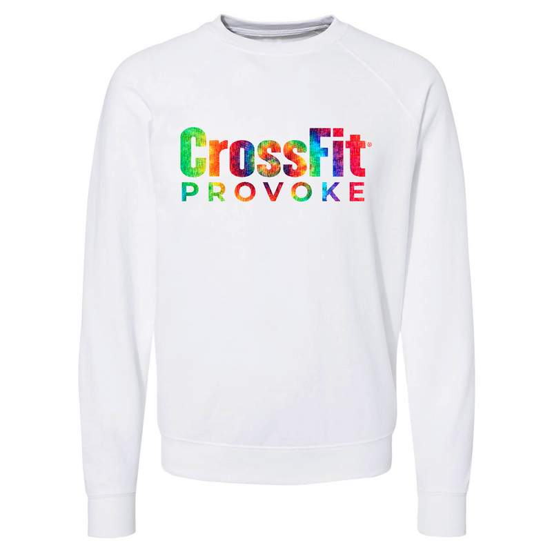 Mens 2X-Large WHITE CrewNeck