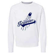 Mens 2X-Large WHITE CrewNeck
