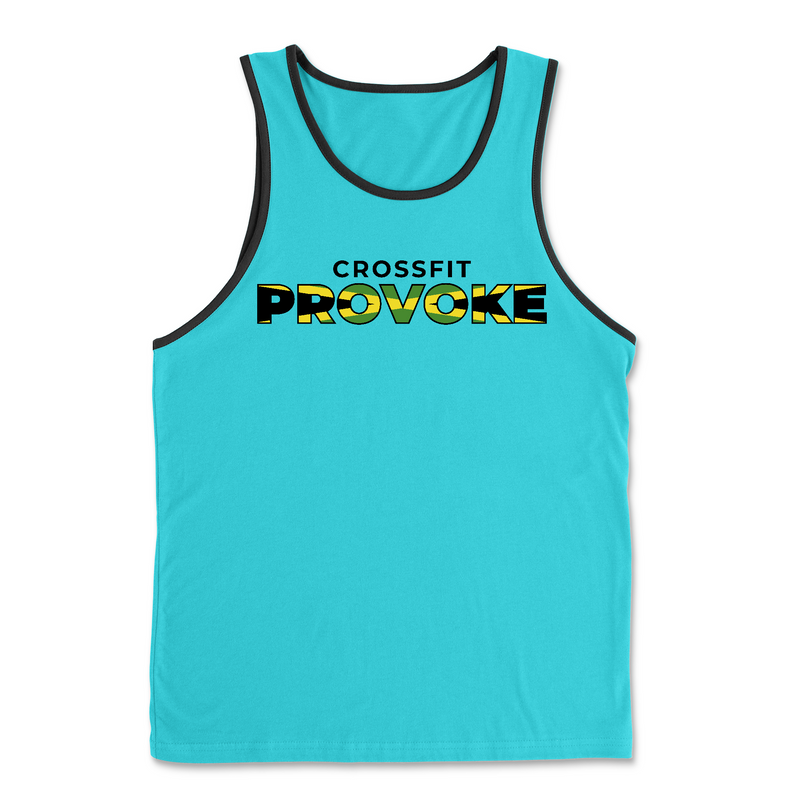 Mens 2X-Large TAHITI_BLUE Tank Top