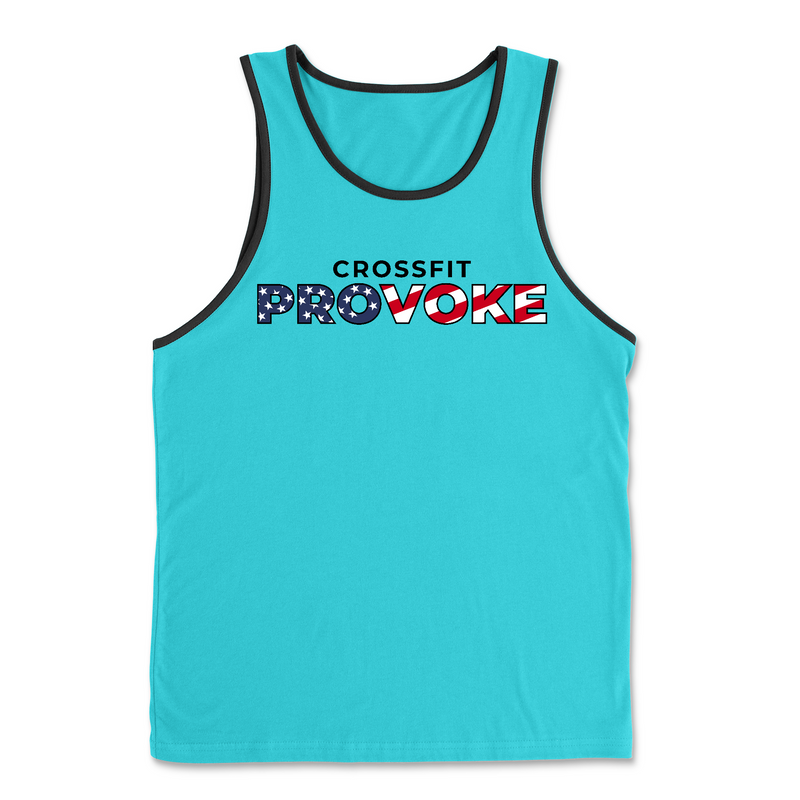 Mens 2X-Large TAHITI_BLUE Tank Top