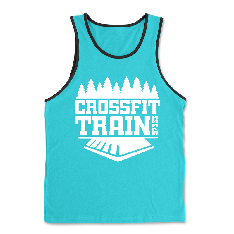 Mens 2X-Large TAHITI_BLUE Tank Top