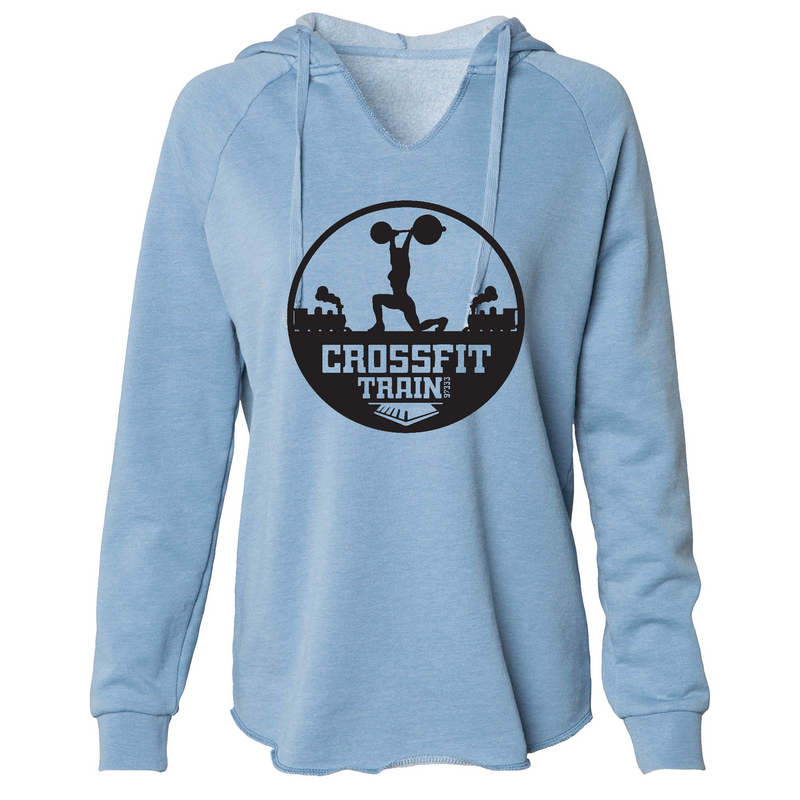 Womens 2X-Large MISTY_BLUE Hoodie