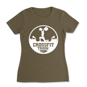 Womens 2X-Large MILITARY_GREEN T-Shirt