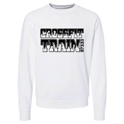 Mens 2X-Large WHITE CrewNeck