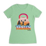 Womens 2X-Large APPLE_GREEN T-Shirt