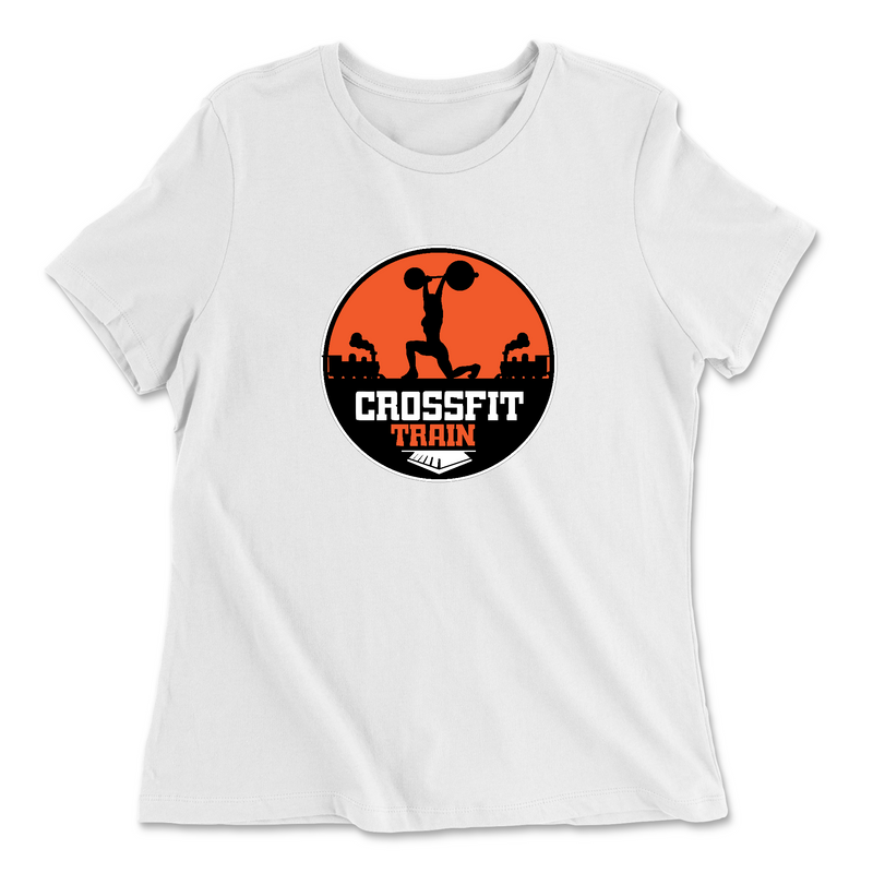 Womens 2X-Large WHITE Relaxed Jersey T-Shirt