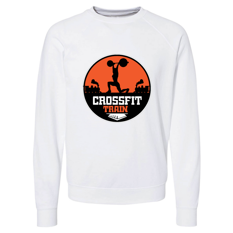 Mens 2X-Large WHITE CrewNeck