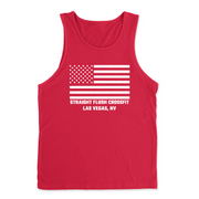 Mens 2X-Large RED Tank Top