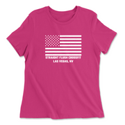 Womens 2X-Large BERRY Relaxed Jersey T-Shirt