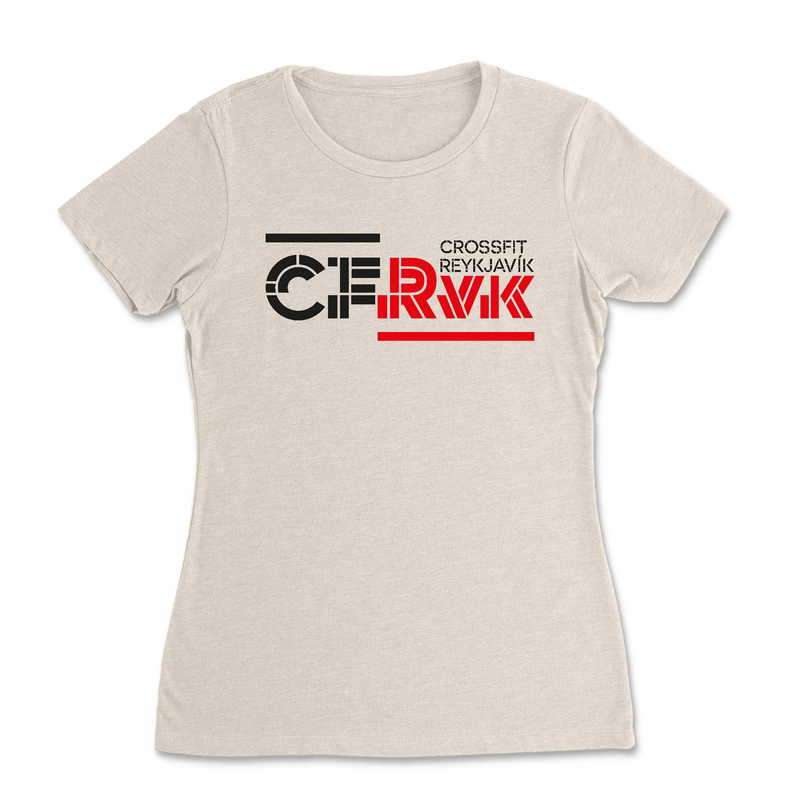 CrossFit Reykjavík Stacked Womens - T-Shirt