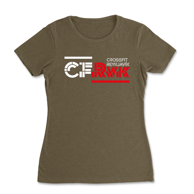 CrossFit Reykjavík Stacked Womens - T-Shirt