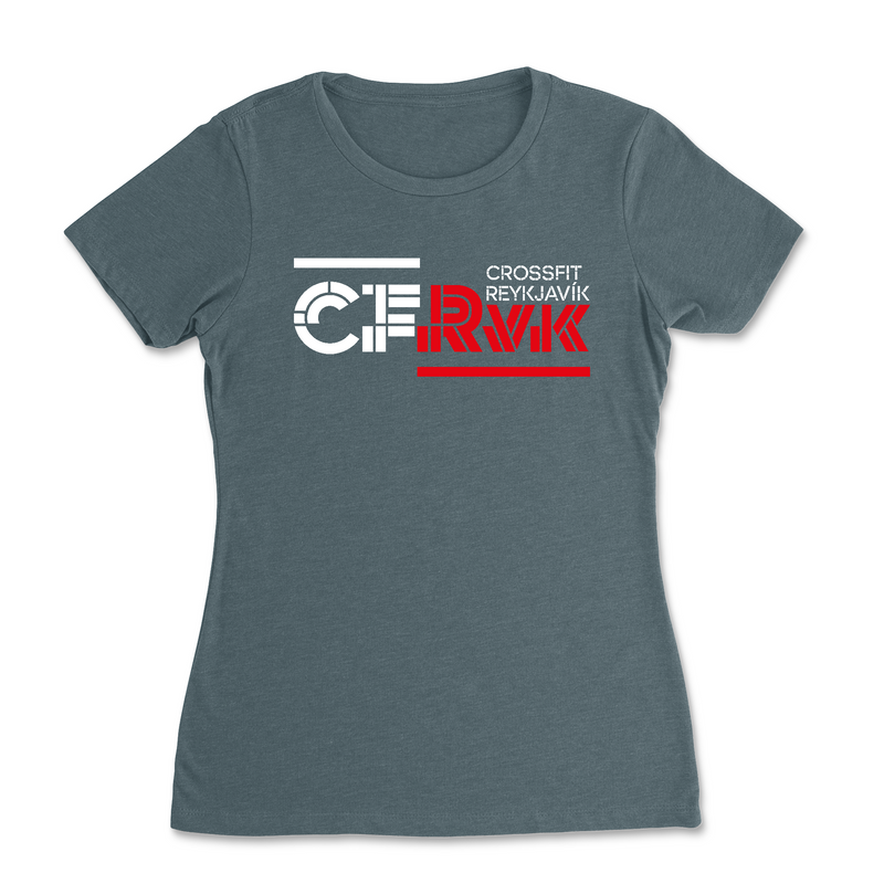 CrossFit Reykjavík Stacked Womens - T-Shirt